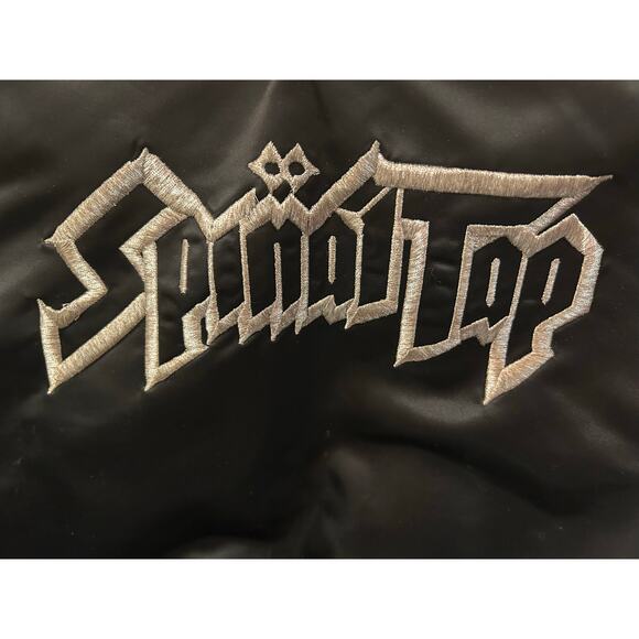 True original 1984 amazing promo satin Spinal Tap bomber jacket with gold lining - Picture 1 of 7
